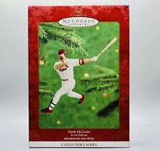 Mark McGuire`2000`At The Ballpark 5th In The Series Hallmark Christmas Ornament picture