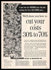 1955 The Milford Connecticut Rivet & Machine Company Cold-Formed Parts Print Ad picture