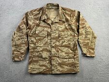 Military Shirt Mens Large Golden Tiger Stripe BDU True Spec Desert Camouflage picture