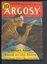 Argosy November 10, 1934 Vintage Pulp Magazine Very Good Eustace L. Adams picture