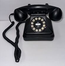 Crosley Model CR62 Black Classic Desk Telephone Push Button Technology Land Line picture