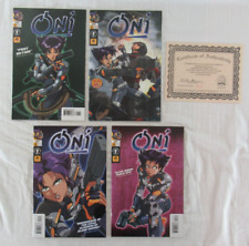 Oni #1-3 + Dynamic Forces Variant Dark Horse Comics 2001 Rockstar Games picture