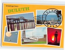 Postcard Greetings from Duluth Minnesota USA picture
