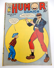 VINTAGE 1946 ALL HUMOR COMICS WINTER ISSUE #4 PEPSI COLA COP MICKEY THE MOOCHER picture