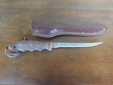 Vintage Buck 123 Fillet Knife in Original Sheath picture