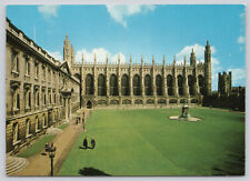 Postcard King's College Cambridge Chapel and Gibbs' Building UK Unposted (552) picture