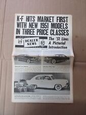 Vintage Kaiser Frazer Dealer News February 17 1950 Newsletter    B picture