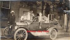 Vintage Automobile Photo Print of the Young Man and His Ride picture