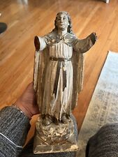 18th Century Wooden Religious Figure  picture