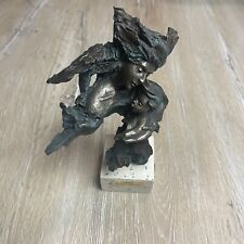 Vintage Liberty Bronze Collection Avery Creations Mother and Child on Stone Base picture