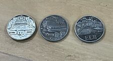 Back to the Future 1, 2 & 3 COIN SET - LOT OF THREE - Rare - Detailed Designs picture