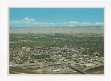 Vintage Aerial View Grand Junction Colorado Downtown Postcard Plastichrome picture