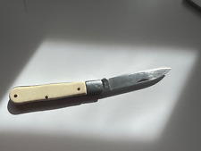 Vintage ICEL INOX Portugal Stainless Steel Folding Knife picture
