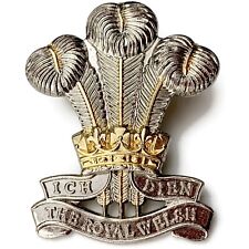 Original 1999-2006 The Royal Welsh Regiment Cap Badge - Iraq War Period picture