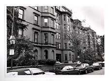 1991 Boston Massachusetts Marlborough St Row Houses Townhomes VTG Press Photo picture