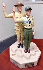 1910-2010 BSA 100 Years Of Scouting Statue By Joseph Csatari (No Wood Pedestal) picture