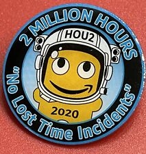 zero lost time incidents 2 milion hours safety AMAZON PECCY PIN picture