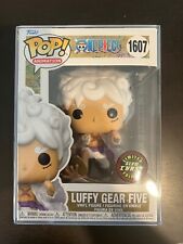 Funko Pop One Piece Gear Five (5) Luffy # 1607 IN HAND Glow CHASE w/Protector picture