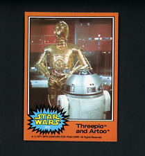 Threepio and Artoo 1977 Topps Star Wars #302 NM-MT picture