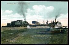 PORT STANLEY Ontario Postcard 1910s Railway Train Car Ferry SHENANGO picture