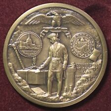 1993 U.S. Capitol Building Cornerstone Laying 200th Anniv. Medallic Art Medal picture