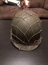 WWII US Fixed Bale Helmet With Liner picture