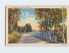 Postcard A Scenic Drive, Wisconsin picture