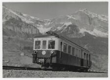 France, Chamonix, SNCF, Z-600 locomotive, vintage silver photo picture