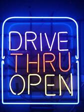 Drive Thru Open Neon Light Sign 20