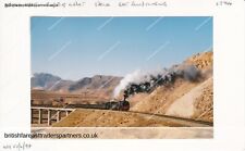VINTAGE 2002 Jing Peng Viaduct MONGOLIA East Bound Train Climbing - CR764 picture