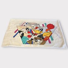 Vintage Looney Tunes Sports Theme Standard Pillow Case 1993 Warner Bros picture