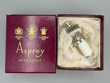 Vintage Asprey & Co Silver Plated Champagne Stopper picture