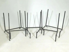 Easel Display Stand Lot of FIVE LARGE Size Black Metal picture