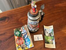 Vintage Limited Edition  Zoller & Born German Beer Stein Handpainted picture