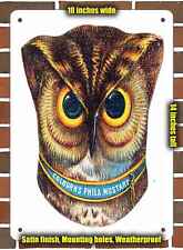 Metal Sign - 1885 Colburn's Philadelphia Mustard Owl Face- 10x14 inches picture