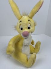 Vintage Disney Store Winnie the Pooh Yellow Rabbit Plush Stuffed Animal Toy 16