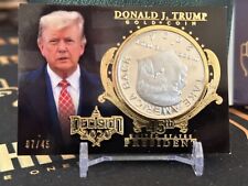 2023 Decision Donald Trump Gold Coin #7/45 45th President Decision Update SSP picture
