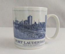 2007 Starbucks Coffee Skyline Series Fort Lauderdale Venice Of America 16oz Cup picture