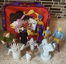 Disneys The Hunchback Of Notre Dame Soft Sided Lunch Box And Figures Lot Of 10 picture