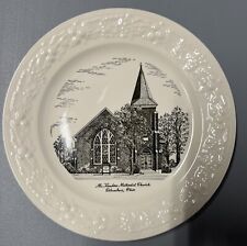 VTG Columbus Ohio Collector Plate McKendree Methodist Church Homer Laughlin- T picture