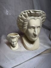 New York Worlds Fair 1940 Martha Washington Lot Of Toby Mug Cups American Potter picture