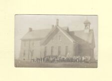 IN Indiana area 1910 RPPC real photo postcard SCHOOL & STUDENTS to Felicity Ohio picture