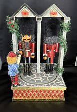Bombay CHANGING OF THE GUARD Nutcracker Music Box - JOY TO THE WORLD / As Is picture