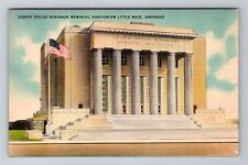 Little Rock AR-Arkansas, Joseph Taylor Robinson Mem Auditorium, Vintage Postcard picture