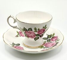 English Queen Anne Vintage Fine Bone China Tea Cup & Saucer picture