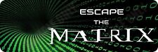 Andrew Tate - Escape the Matrix Bumper Sticker - MGTOW picture