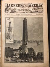Cleopatras Needle NY Central Park 1880 Five Points Christmas-Suffrage Death picture