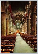 Postcard Scotland Edinburgh St Giles Cathedral The Nave 3W picture