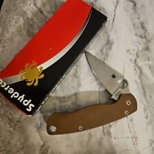 Spyderco Paramilitary 2 G10 C81GP2 With Aftermarket Copper Scales Handles  picture