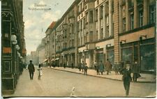 Germany AK Barmen 42275  - Wertherstrasse 1920 cover on postcard picture